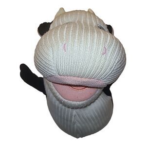Rare Mary Meyer mooing cow hand puppet Plush‎ 2 AA Batteries Not Included